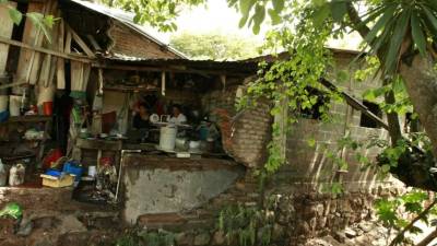 El desastre dejó su huella en casas de 20 familias.