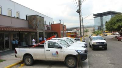 Oficinas de la Empresa Energía Honduras en el barrio Suyapa. Foto: Melvin Cubas.