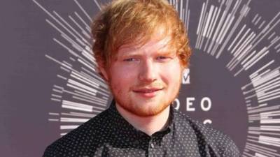 El cantante Ed Sheeran.