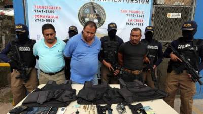 En Tegucigalpa fue capturado Johny Geovany Umanzor junto cona dos presuntos miembros de una banda.