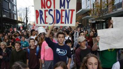 Los dreamers han protestado en Estados Unidos tras la elección de Donald Trump.