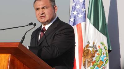 El ex secretario de seguridad de México, Genaro García Luna, enfrenta un juicio en EEUU por narcotráfico.