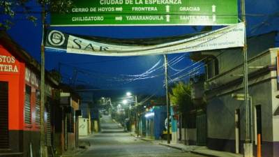 El municipio de La Esperanza, Intibucá, permanece con temperaturas de 15 grados centígrados.