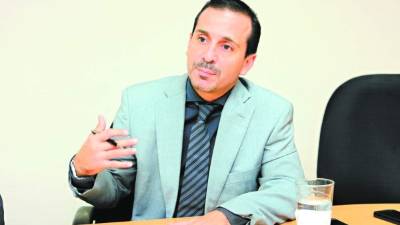 Wilfredo Cerrato, ministro de la Secretaría de Finanzas.