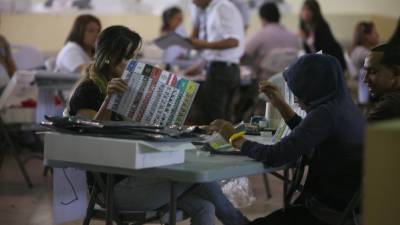 Los escrutinios especiales previo a las declaratorias ya concluyeron.