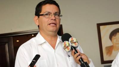 El ministro de Educación, Marlon Escoto.