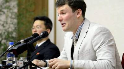 La familia de Otto Warmbier afirma que el régimen de Kim 'torturó' al joven estadounidense. AFP.