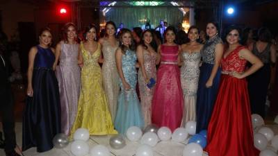 Daniela Cerna, Sofía Bustamante, MaFer Arita, Isabela Marzán, MaFer López, Andrea López, Isabella Perelló, Alejandra Torres, Marce Sánchez y Sabrina Raudales.