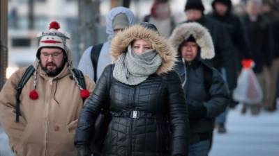 El Servicio Nacional de Meteorología de EUA emitió hoy nuevas alertas de frío sobre prácticamente toda la superficie del país, de sur a norte desde el estado de Texas hasta Canadá, y de oeste a este desde Montana al área de Nueva Inglaterra.// Foto AFP.