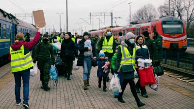 Más de 500,000 ucranianos se han refugiado en Polonia desde el inicio de la ofensiva rusa.