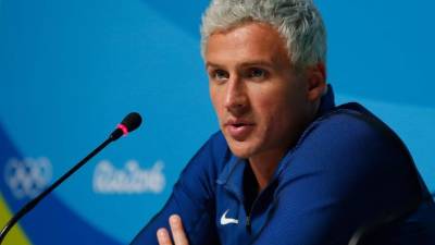 Lochte afirmó haber sido asaltado, junto a tres de sus compañeros, por falsos policías en Río. Las autoridades descubrieron su mentira.