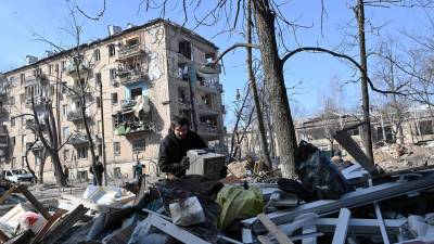 Según el gobierno ucraniano, más de 2,100 personas han muerto en Mariúpol desde el inicio de la invasión rusa, el 24 de febrero.