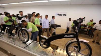 Una de las empresas taiwanesas participantes es la Full House Nano Win que cuenta con una fábrica de bicicletas en Choloma.