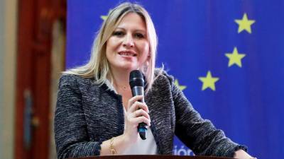 Isabel Albaladejo Escribano representante de la Oficina del Alto Comisionado de las Naciones Unidas para los Derechos Humanos (OACNUDH) en Honduras.