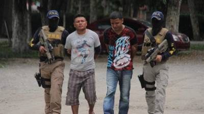 José Antonio Garay López y Christian Ricardo Franco Santos estarán en prisión por extorsión.