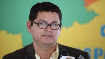 El ministro de Educación, Marlon Escoto.