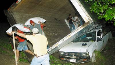 Destrucción en Santa Bárbara
