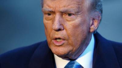 Fotografía del presidente de Estados Unidos, Donald Trump.