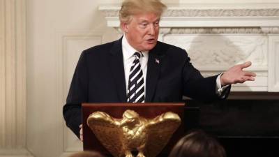 El presidente de Estados Unidos, Donald Trump. EFE/Archivo