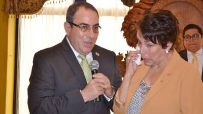 La canciller dejará su cargo el 15 de noviembre.