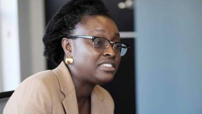 En la imagen un registro de la directora del Banco Mundial para Centroamérica, Seynabou Sakho. EFE/Jeffrey Arguedas/Archivo