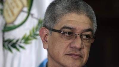 El secretario general de la Corte de Constitucionalidad, Martín Guzmán. EFE/Esteban Biba/Archivo