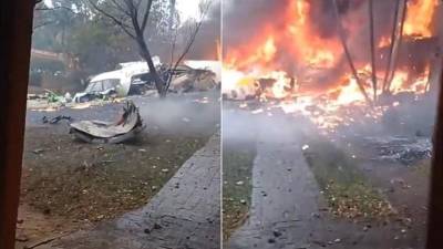 El avión cubría el trayecto entre la ciudad de Cascavel y São Paulo.