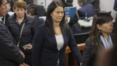 La líder opositora Keiko Fujimori. Foto: AFP/Archivo