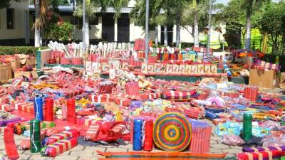 Es uno de los decomisos más grandes efectuados hasta la fecha . Foto. Franklin Muñoz.