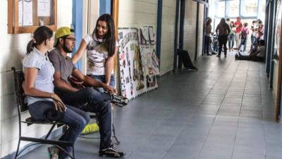 Las tomas en el CUROC iniciaron el 12 de noviembre. Foto Facebook: UNAH-CUROC.