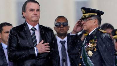 Bolsonaro perdió el respaldo de los militares tras su polémico manejo de la pandemia de coronavirus./AFP.