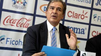 Jorge Luis Pinto convocó a 35 jugadores a la Selección de Honduras. Foto Juan Salgado