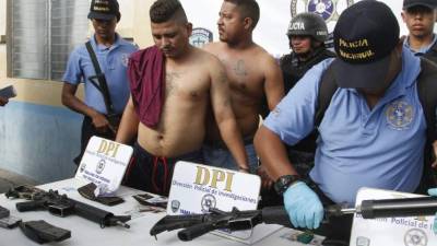 Darwin Varela Castillo y Cristian Chavarría fueron capturados en Lomas del Carmen.
