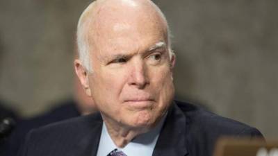 En la imagen, el histórico senador republicano John McCain. EFE/Archivo