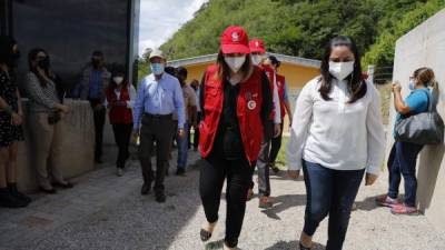 La alta funcionaria española llegó hoy a Honduras como parte de una visita de trabajo que además le llevará el martes a Guatemala.