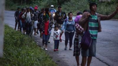 La meta de todos los hondureños es superar la frontera mexicana para posteriormente llegar a Estados Unidos en busca de mejores oportunidades de vida.