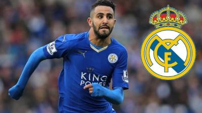 En el Real Madrid han puestos sus ojos en el argelino nacido en Francia, Riyad Mahrez.