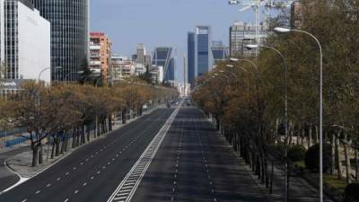 Madrid es la región más afectada con la mitad de los infectados por coronavirus. AFP