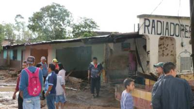 Los habitantes de la zona centro de Honduras se sorprendieron por la intensidad de las lluvias y los daños que provocaron.