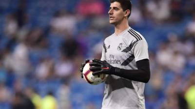 Courtois no ha podido jugar un partido con el Real Madrid. FOTO AFP/ JAVIER SORIANO