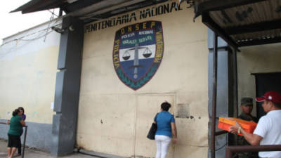 Fotografía de archivo del Centro Penal de San Pedro Sula.