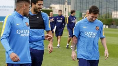 Las azulgranas buscan estar a tono para el duro duelo contra el Atlético.