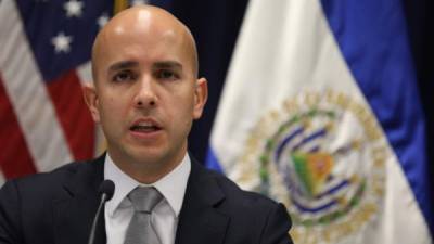 El subsecretario de Estado adjunto de EE.UU. para el Hemisferio Occidental, Juan Sebastián González. EFE/Rodrigo Sura