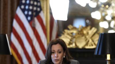 La vicepresidenta de Estados Unidos, Kamala Harris.