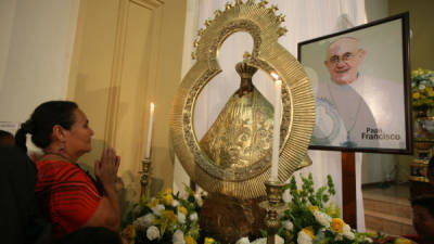 La Virgen de Suyapa es venerada por los fieles católicos hondureños.