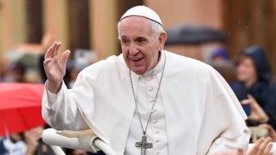 El papa Francisco preside la audiencia general el miércoles en la Plaza de San Pedro en El Vaticano.
