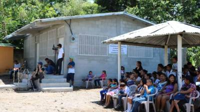 Las nuevas aulas inauguradas. Foto: Efraín Molina