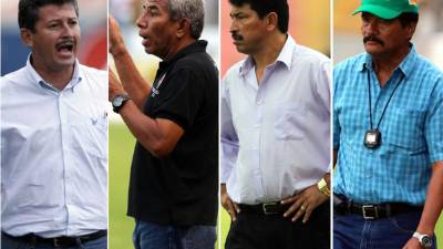 Mauro, Héctor Castellón, Carlos Martínez y Hernán García, algunos de los candiatos.