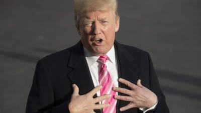 En la imagen, el presidente de los Estados Unidos, Donald Trump. EFE/Archivo