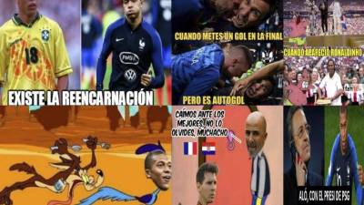 Veinte años después de lograrlo en su templo de Saint Denis, con Didier Deschamps como capitán y con Zinedine Zidane de gran figura, Francia impuso ante Croacia la ley del más fuerte para convertirse por segunda vez en su historia en campeona del mundo, esta vez en Moscú. Los franceses vencieron 4-2 a los croatas y en las redes sociales no podían faltar los memes tras el campeonato logrado de los galos.